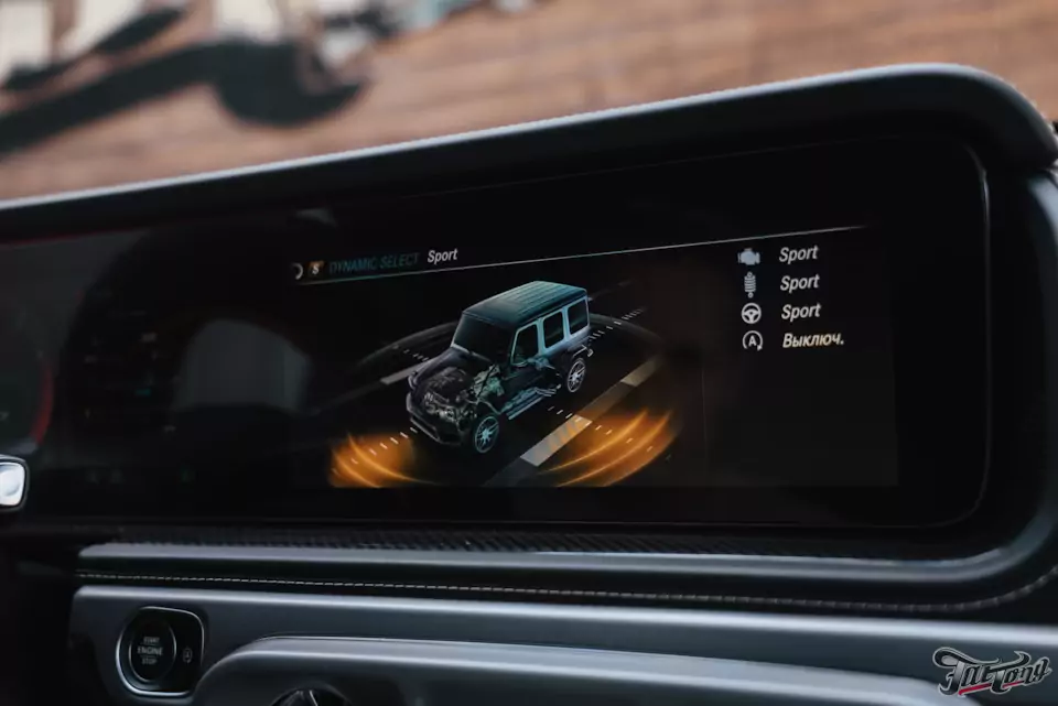 Установили систему активного выхлопа Engine Vox Stage 3 на дизельный Mercedes G-class